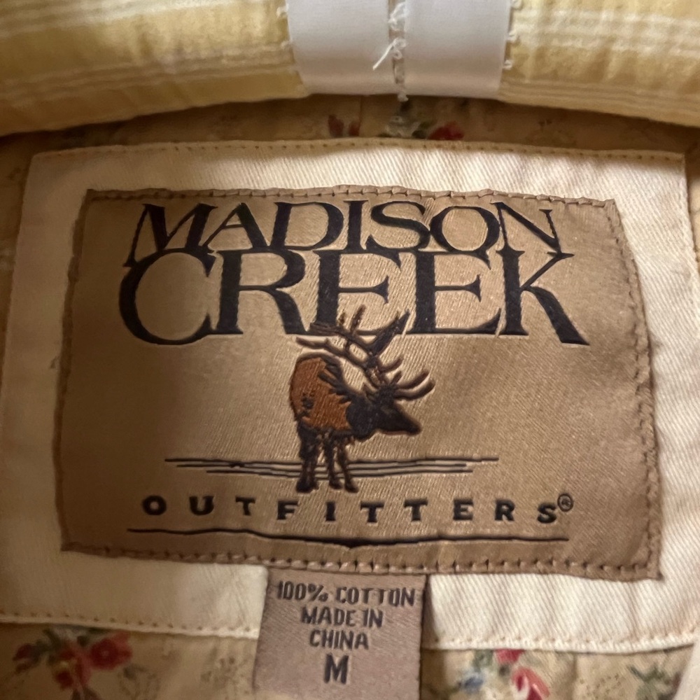 Madison Creek Outfitters Beige/Very Light Yellow Quilted Vest for Women - Picture 2 of 7
